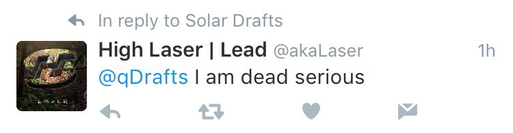 qDrafts's tweet image. This better be a joke. @Solar90s @SolarVizuhs @SolarRyoh @omghiro