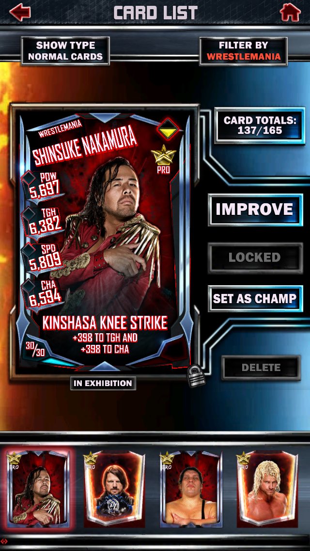 ESizzle18's tweet photo. I'm done! I'll be right back!
To say my GOODBYES!!! Everyone Thank  👏🏼👏🏼@WWESuperCard #WWESupercard https://t.co/o5EUQuosx5