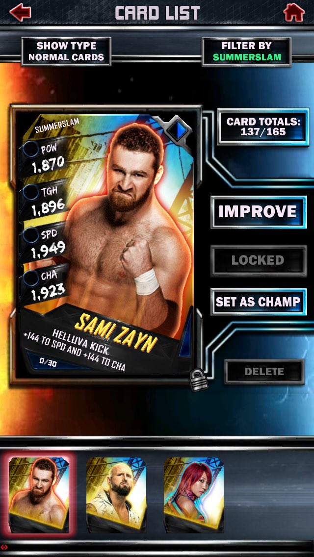 ESizzle18's tweet photo. I'm done! I'll be right back!
To say my GOODBYES!!! Everyone Thank  👏🏼👏🏼@WWESuperCard #WWESupercard https://t.co/o5EUQuosx5