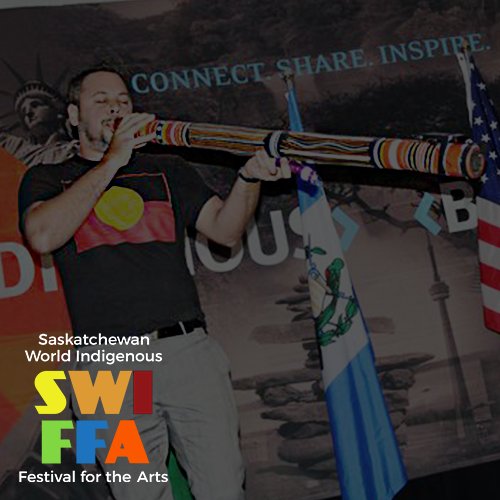 swiffa2016's tweet photo. On Aug. 25th 6 PM
Come on down unda' at #SWIFFA to see
Te Whare Hukahuka &amp; David Williams!
#yxe #yxearts #saskarts https://t.co/bvDvatwDWH