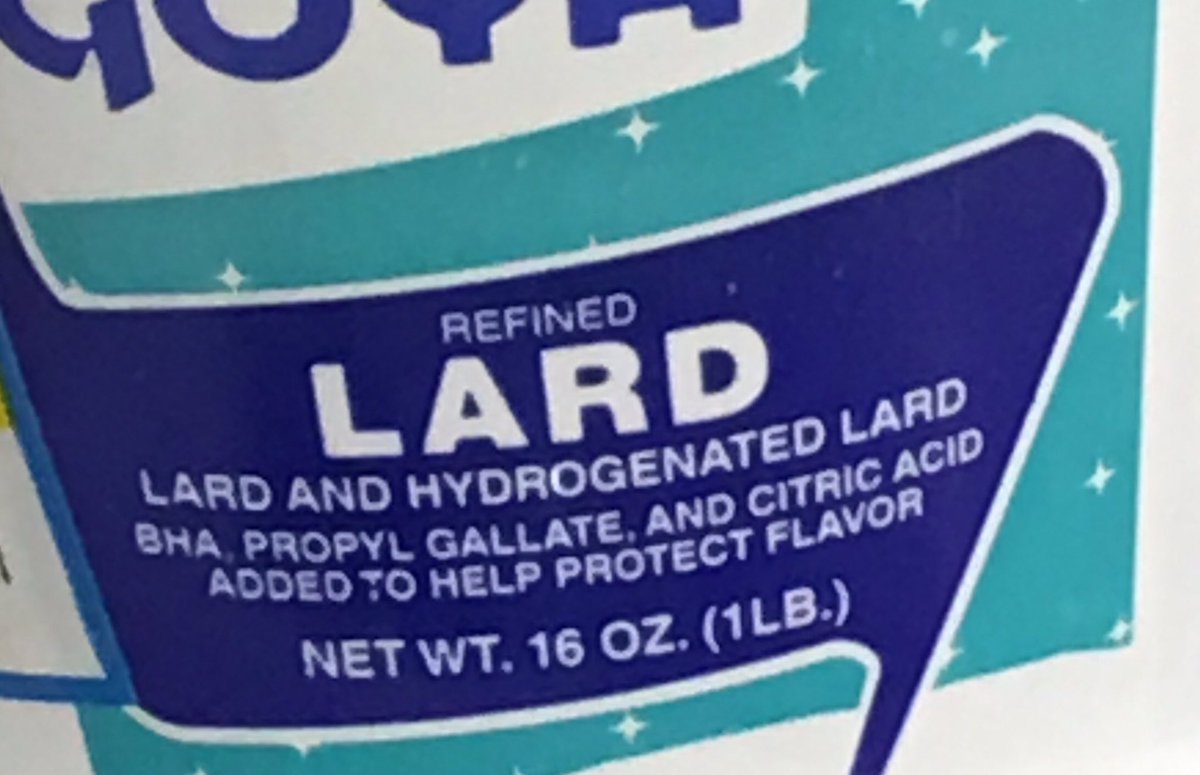 AuntDawn1910's tweet photo. Strange how some things automatically make you think of @WCTH_TV #ImportantIngredient #lard #Hearties ππ»π https://t.co/32qaET5Gp5