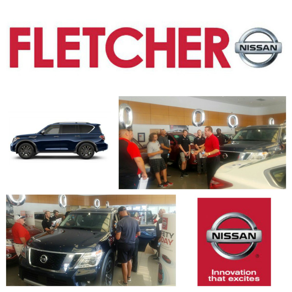Marnebloftin's tweet photo. 2017 Armada training @Fletcher_Nissan @NissanUSA #Armada #NissanBEST https://t.co/oUYurWebpu