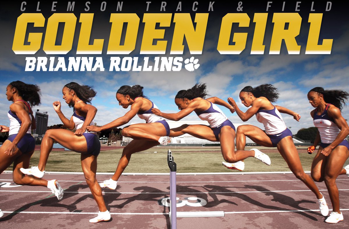 #Clemson graduate Brianna Rollins wins GOLD in the 100M Hurdles for <a href="/TeamUSA/">Team USA</a> at the Olympics!