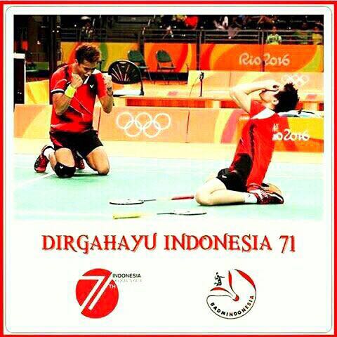 Dirgahayu Republik Indonesia ke 71.... saya bangga berbangsa Indonesia #EmasUntukIndonesia