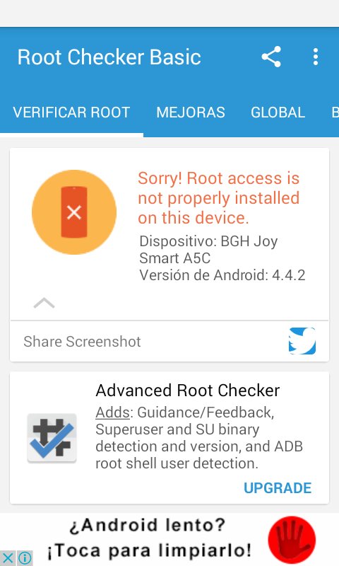 Gabinplayer's tweet image. Root Checker Results #rootchecker #joeykrim
