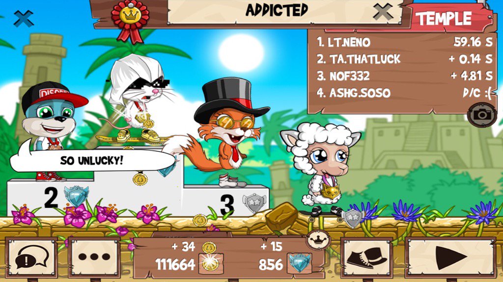 neno987x's tweet photo. Get on my level, son! #funrun2 #Thatluck #nof332 #Soso https://t.co/QaoXgcyRG8