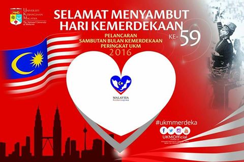 ukm_my's tweet photo. Selamat Menyambut Hari Kemerdekaan ke-59 dari Universiti Kebangsaan Malaysia
#sehatisejiwa #bulanmerdeka #ukmmerdeka https://t.co/BpZ1RHewuh