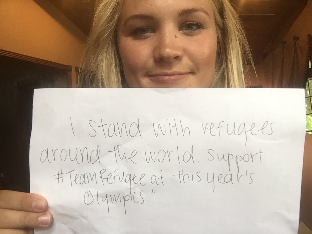 vclement77's tweet photo. @UN_PGA #IsupportTeamRefugee https://t.co/3KYUAaBZPT
