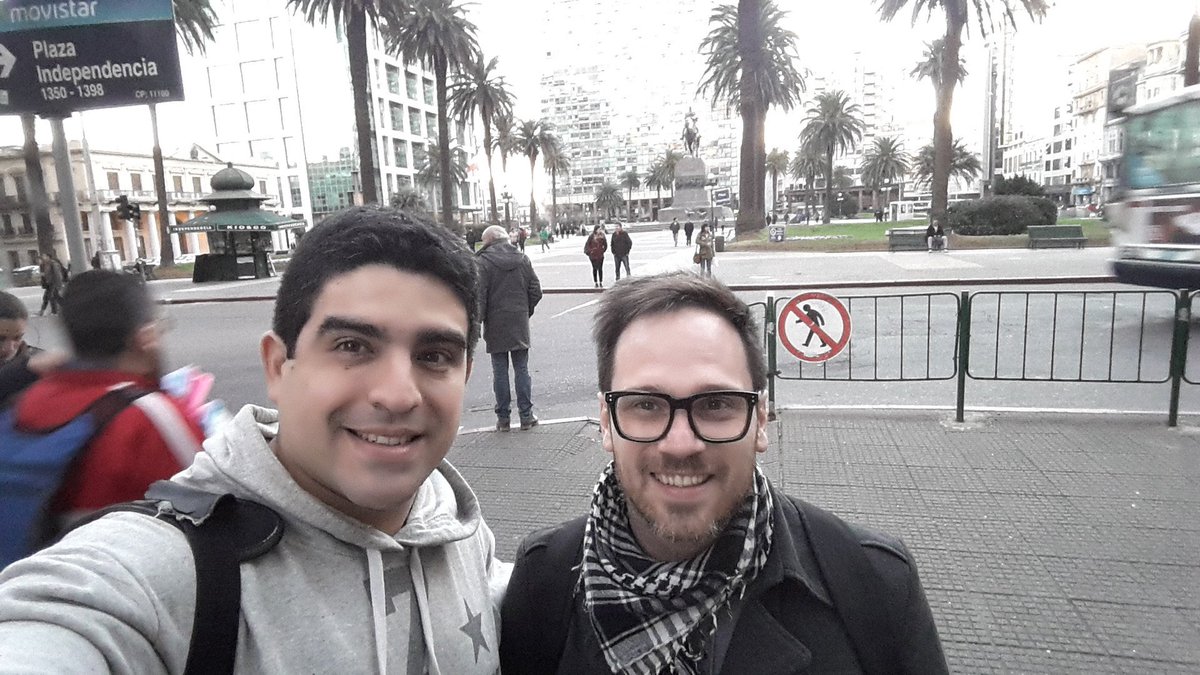 gsoraire's tweet photo. #Prenseando en #Montevideo #Uruguay con @garciamartinok Esta noche Show con Maria Nohel https://t.co/kffzfupI8K
