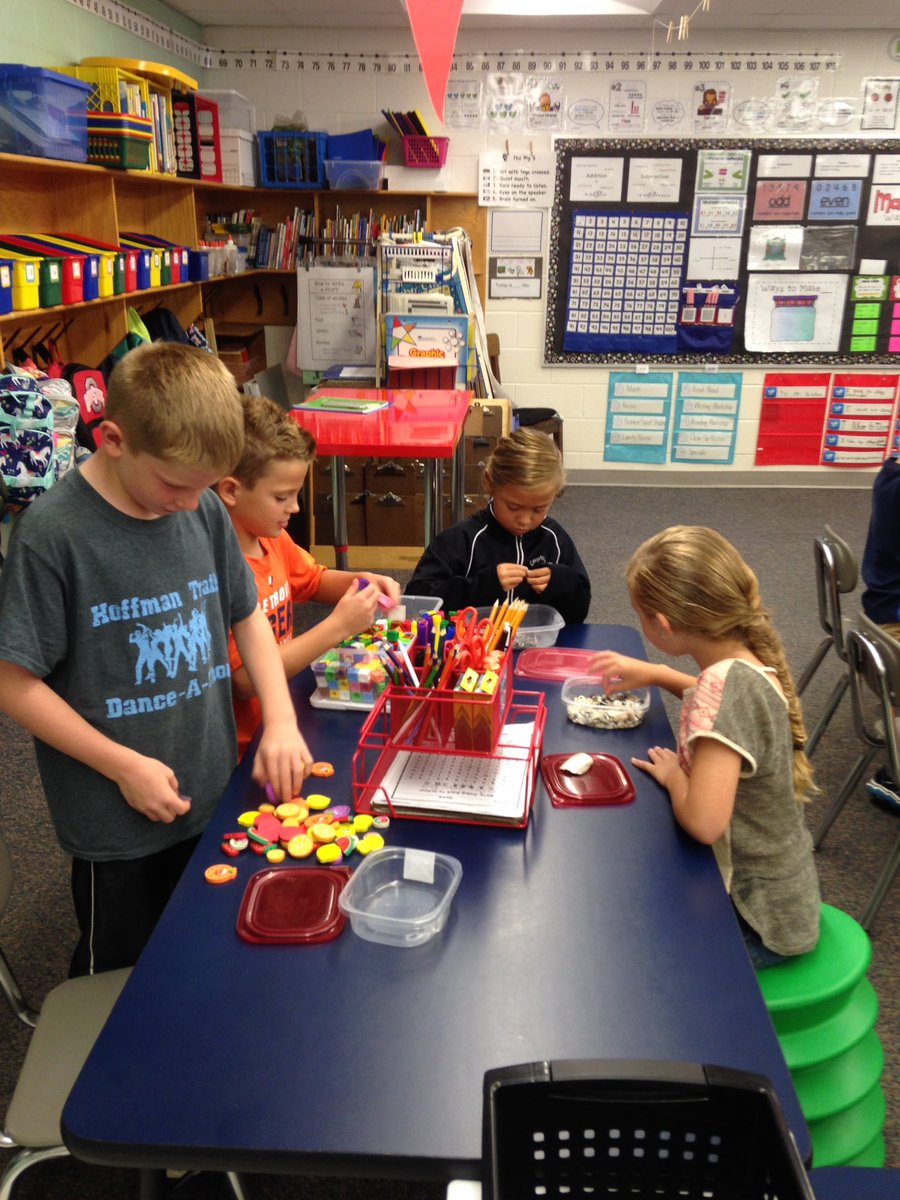 mbugg2's tweet photo. Explorations boxes on our first day of second grade!  What a busy group of learners! https://t.co/PGXkAXvvYH