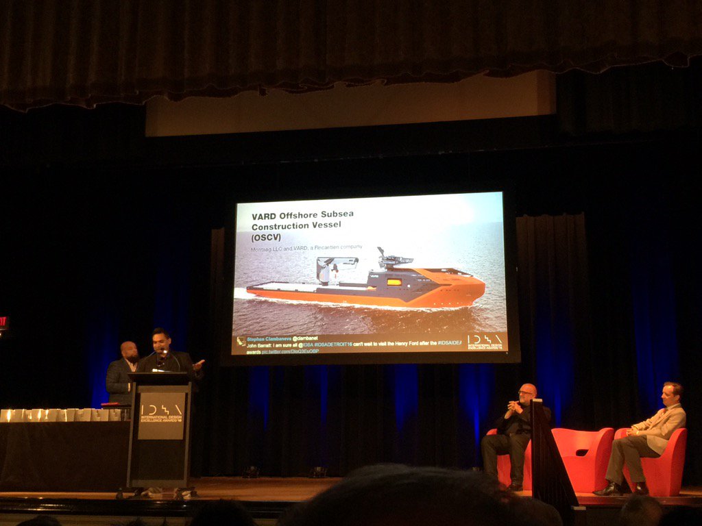 and the awards start with a great bang. congrats. @SundbergFerar <a href="/IDSA/">IDSA</a> #IDSAIDEA