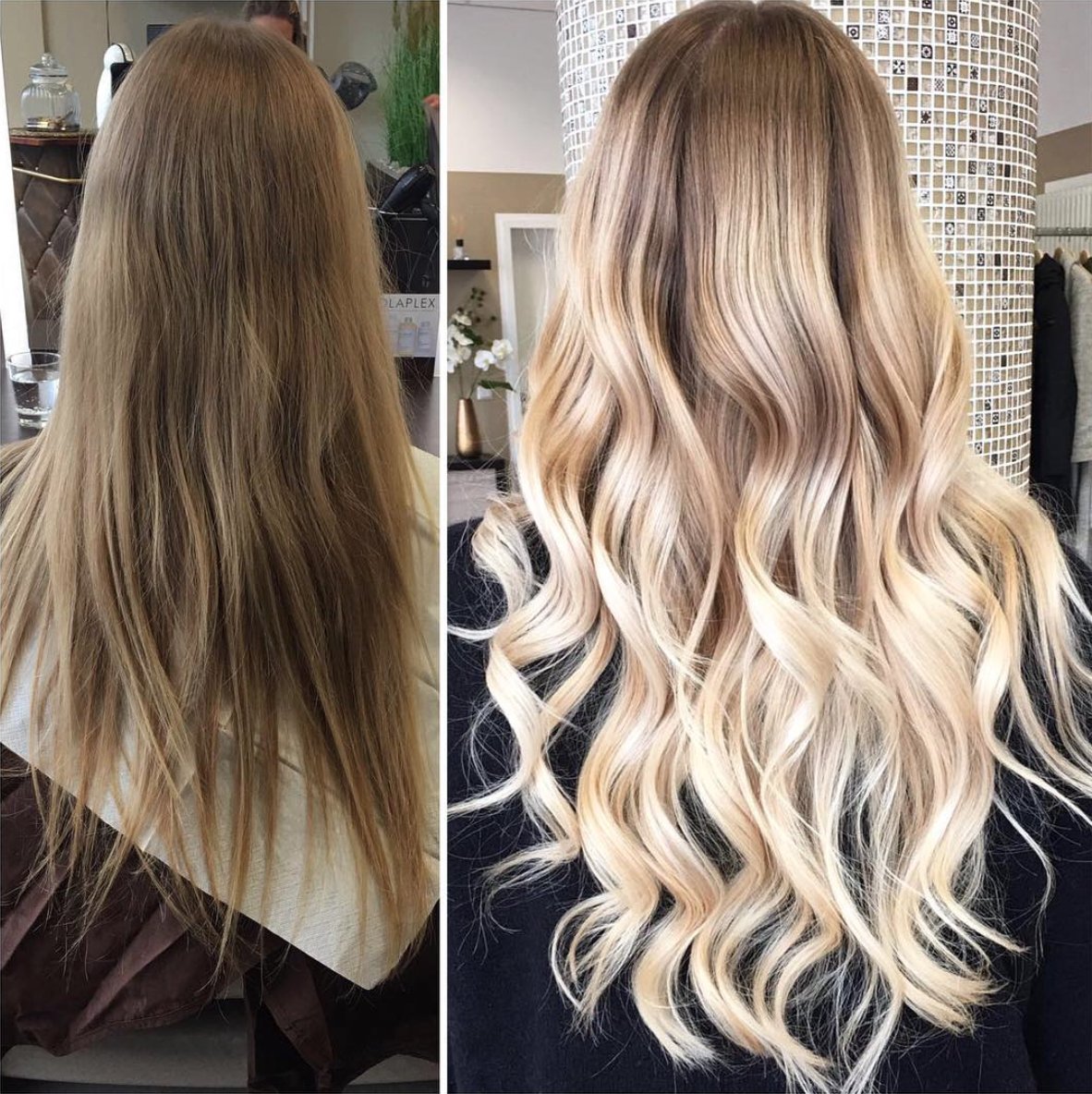 on Twitter: "Balayage highlights and extensions with Olaplex to keep the hair healthy. Color melina_best_friseur (on https://t.co/OfdgpP57Nz" / Twitter