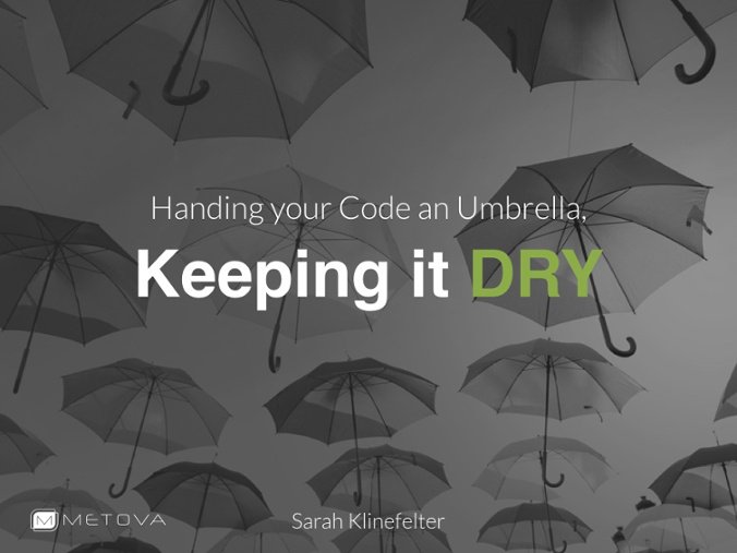 metova's tweet image. Give your code an umbrella, ella, ella... hubs.ly/H03Zh060 #DryCode #Rihanna