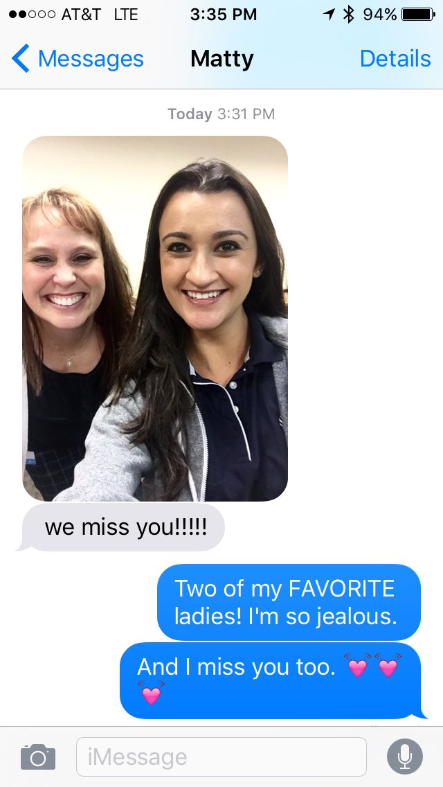 thecindysimon's tweet photo. It's the little things that warm my heart. 💗 #TUProud #ATTLeaders @MiracleGinger https://t.co/Q9asd5HFXq