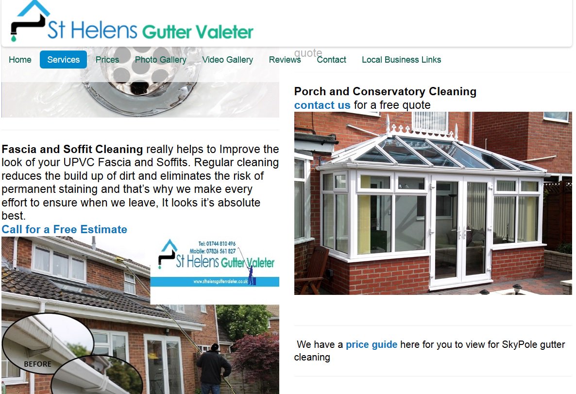#STHELENS #LIVERPOOL #WIDNES #WARRINGTON #GUTTERS CLEANED, #FACIAS #DRAINS #SKYVAC sthelensguttervaleter.co.uk