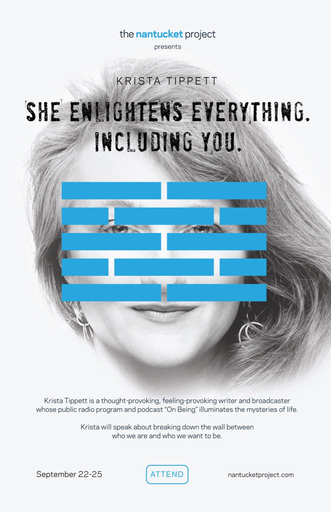 tomsbag's tweet photo. Coming to Nantucket.  I listen every week @onbeing @kristatippett https://t.co/deqKaaINeP