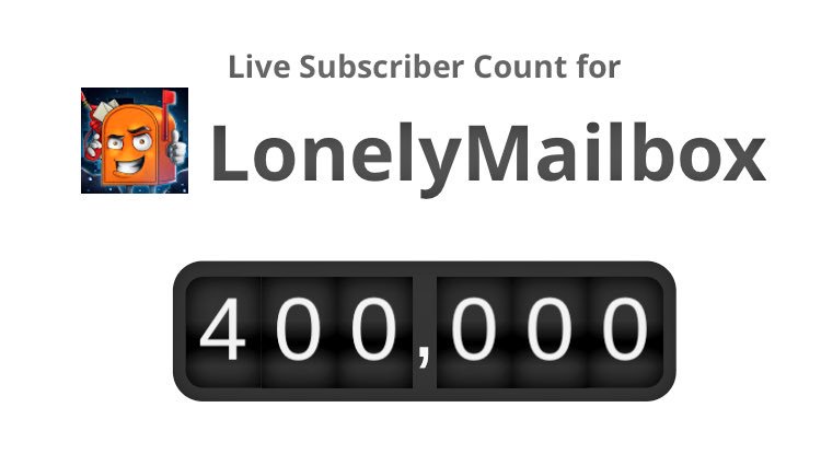 LonelyMailbox's tweet photo. Thanks homies 👌🏽 https://t.co/02t8TpGPcN