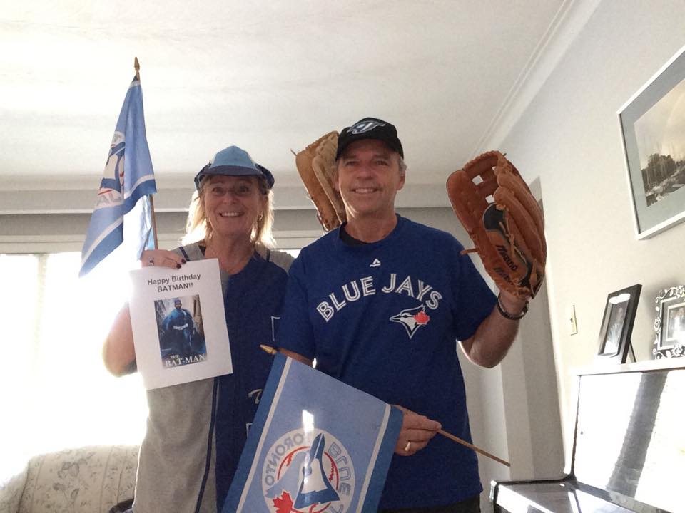 SandiHymans's tweet photo. The only way to Cheer on the Blue Jays!!  We're #1!!  #CelebrateBlueJays, #Contest, @BlueJays https://t.co/AiKrpYqv1v