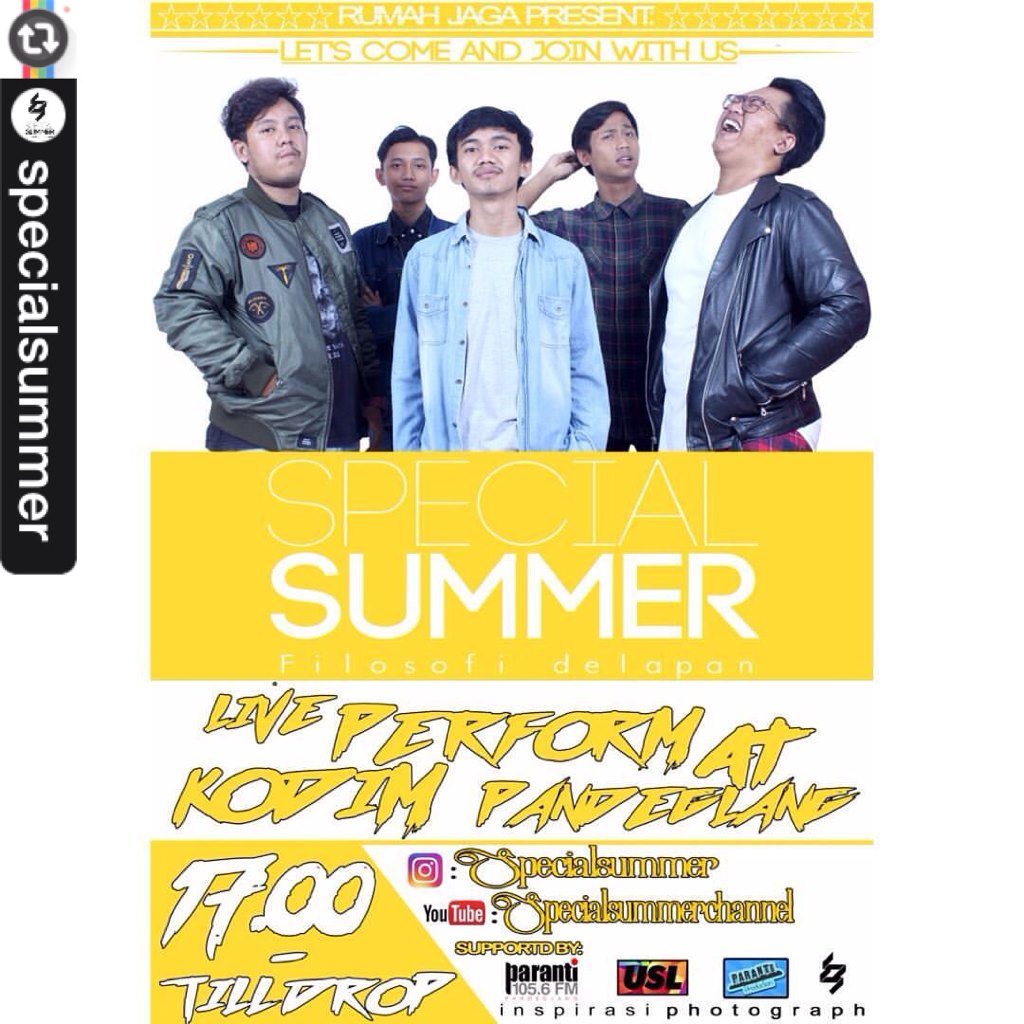 21 agustus at kodim pandeglang , show time 5:00pm Let's come and join with us