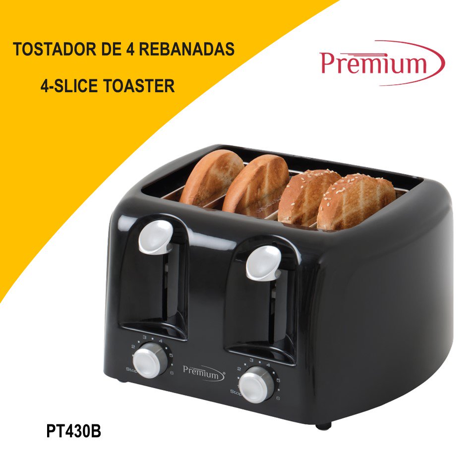 PREMIUM premiumus.com
#PremiumAppliances #4slicetoaster #ForBetterLiving #ViveBienVivePremium #tostador