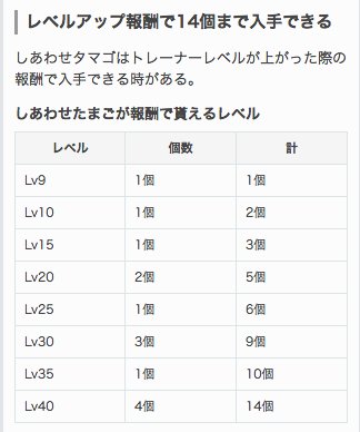ポケモンgo攻略 Gamewith Pa Twitter しあわせタマゴの使い方や入手方法をまとめました ちなみにレベルアップ報酬では合計で5個しか貰えないので大事にお使いください B T Co Rzbmyiw3cx ポケモンgo T Co 1fwvy1hqtb Twitter