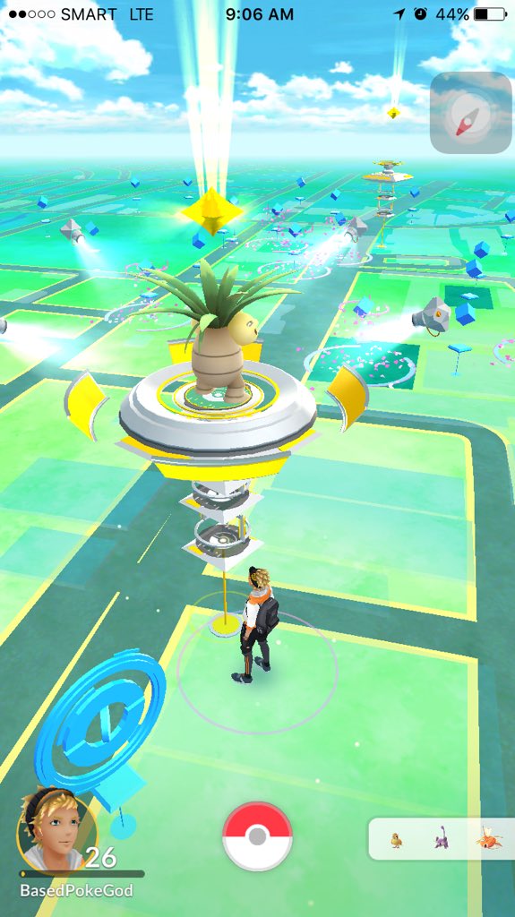 pokemongodlsu's tweet photo. Good morning y'all!!! Lures out and Team Instinct coming at you hard!!! https://t.co/ocSRvxAQ01