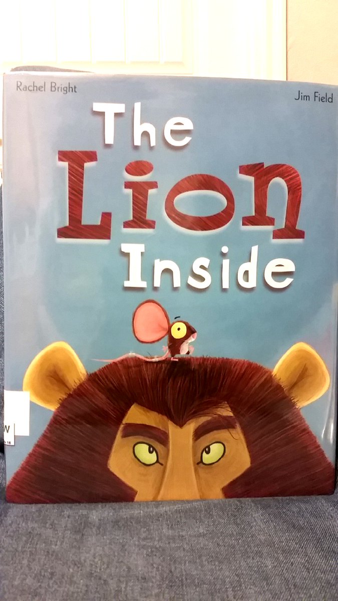 JCDavisAuthor's tweet photo. #pbfave THE LION INSIDE by Rachel Bright. A timid mouse asks lion to teach him to roar so he can be heard. https://t.co/9NxC5YwC9s