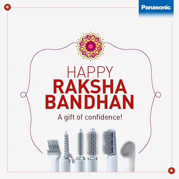 PanasonicIndia's tweet photo. Parties or client meetings - give your sister the power to wow every moment with #PanasonicStyle. #RakshaBandhan https://t.co/hfGUDQj1kt
