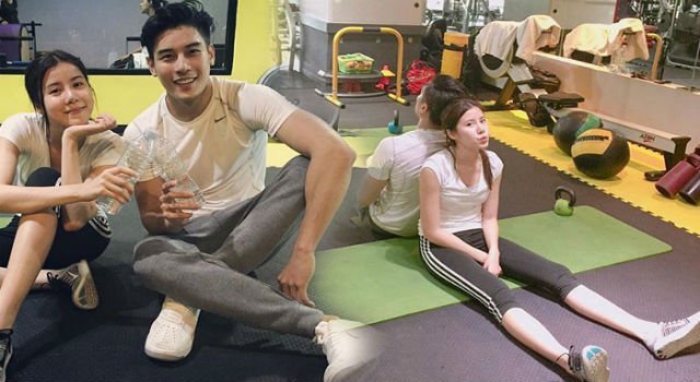 หวานเวอร์!!!! "เคน-เอสเธอร์" ออกกำลังกาย.....มุ้งมิ้งหลังชนกัน!!!!tvpoolonline.com/content/213726