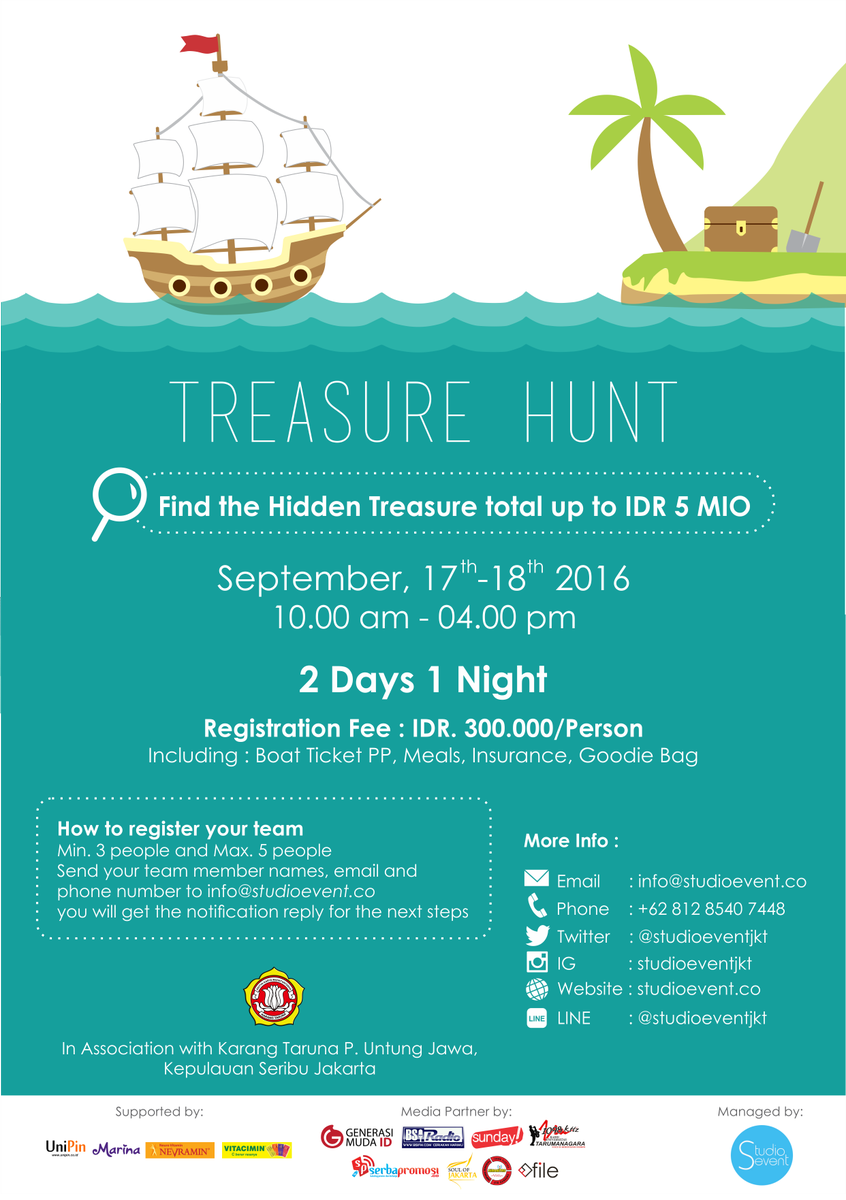 radiountar's tweet photo. Nyari Pokemon di pulau! Bisa banget. Ikut acara Treasure Hunt bisa nge-battle sekalian nyari pokemon @studioeventjkt https://t.co/77CSYDMOBg