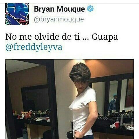 karenpaolaps's tweet photo. jajajajja ustedes y sus locuras x eso los amo@bryanmouque @freddyleyva https://t.co/kZ7viwMMG1