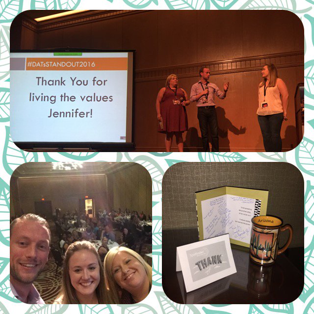 Awesome start to the DAT leadership meeting!! So happy to be part of this amazing team ☺️