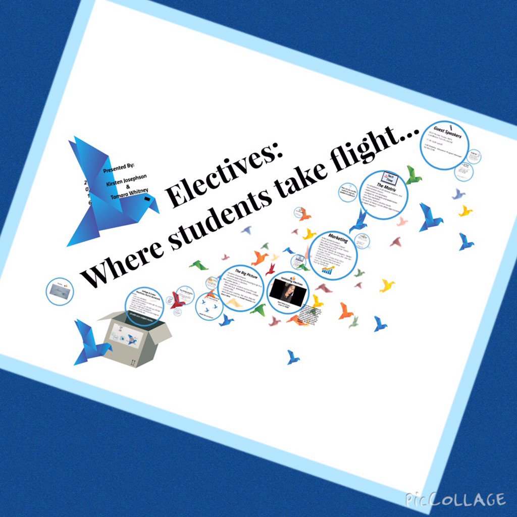 kjosephson1's tweet photo. Presenting tomorrow with the amazing @MTV4me about Electives! @EUSD @EUSD_Tech #eusdlearns #caedchat #innovation https://t.co/OVaJMbUBa4
