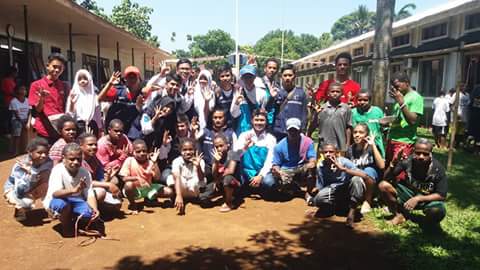 Kunjungan PIK Remaja Ceria Sentul ke Yayasan Sekolah Anak Indonesia