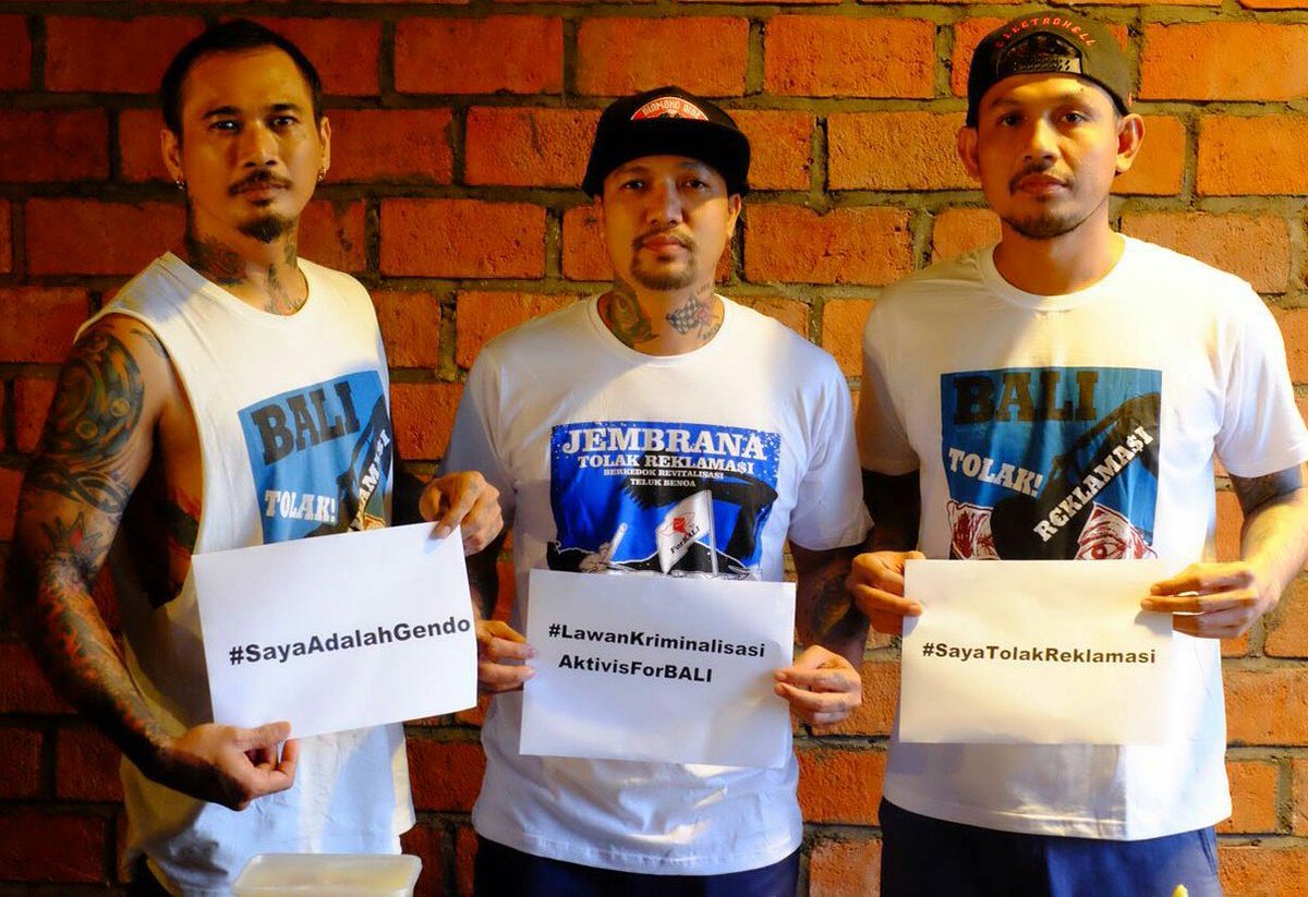 Pejuang akan terus berjuang, pecundang silahkan minggir. #LawanKriminalisasiAktivisForBALI <a href="/SID_Official/">SID</a>