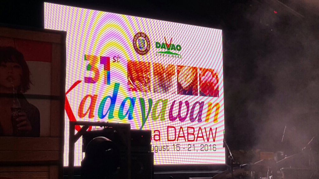 kadayawan2016's tweet photo. Tribuhanong Pasundayag @ Rizal Park. ( Photos from Elena Gementiza) https://t.co/016C99xUM6