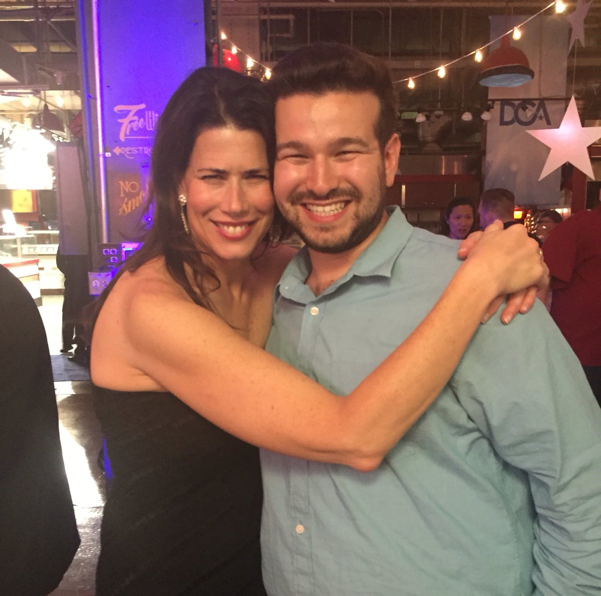 #DemsInPhilly #TBT Chilling with West Wing's @maffyfitz #letbartlettbebartlett