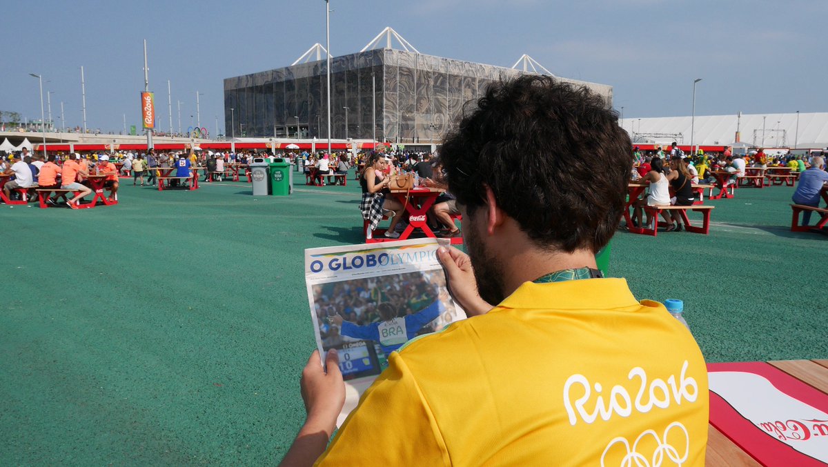 O Globo in Rio: Printing quality of medal standards with manroland web  systems bit.ly/2bA2RuT