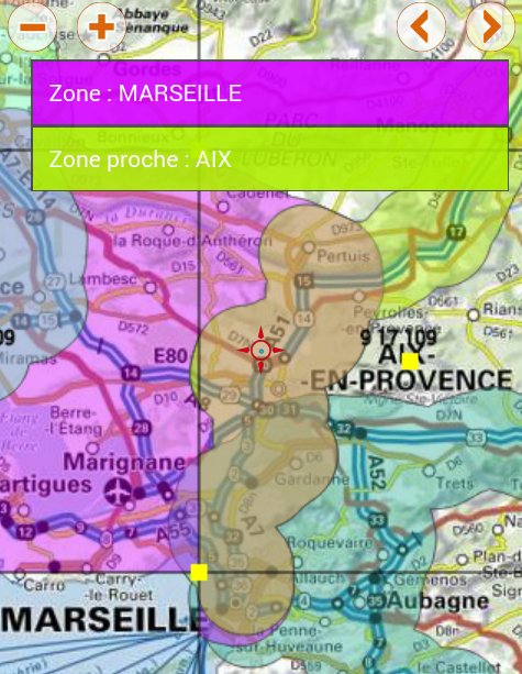 societewebgis's tweet image. geofencing with #mapboxvectortile and some custom #turfjs functions in @leafletjs