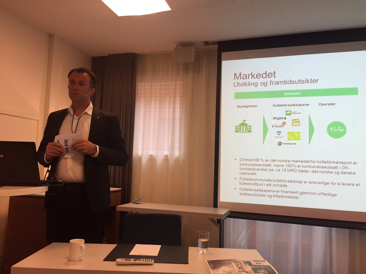 -Vi tjener penger, vinner kontrakter, og skal ansette mange, sier konsernsjef @harken75 Tide ASA 
#bnmøte