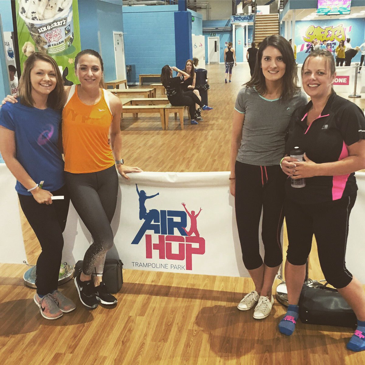 BristolHRDept's tweet image. Team HR Dept @AirHopBristol trying out #AirFit last night @APeplerHR @AprilRoberts_ @Rozmund 👊🏻💪🏼
