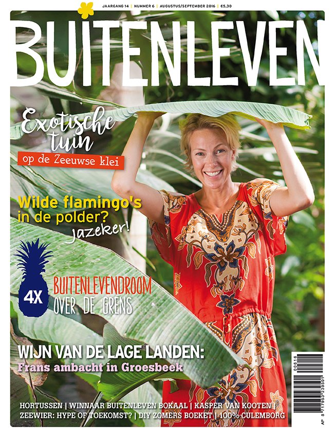 Morgen ligt de nieuwe, exotisch <a href="/Buitenleven/">Buitenleven Magazine</a> in de winkel. Mis 'm niet!