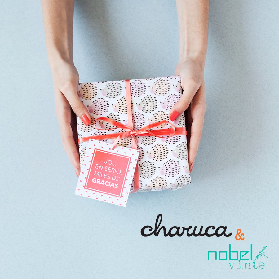 Para #recibir o #regalar cosas de Charuca la edad no importa ¡¡Te encantarán de todas formas!!