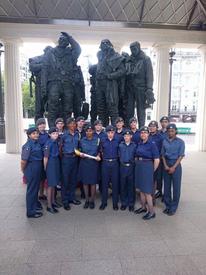 31_air_cadets's tweet photo. The #atc75torch has passed through London - here's our CWO holding it, representing 31 alongside @LondonAirCadets https://t.co/UYyfoEAxri