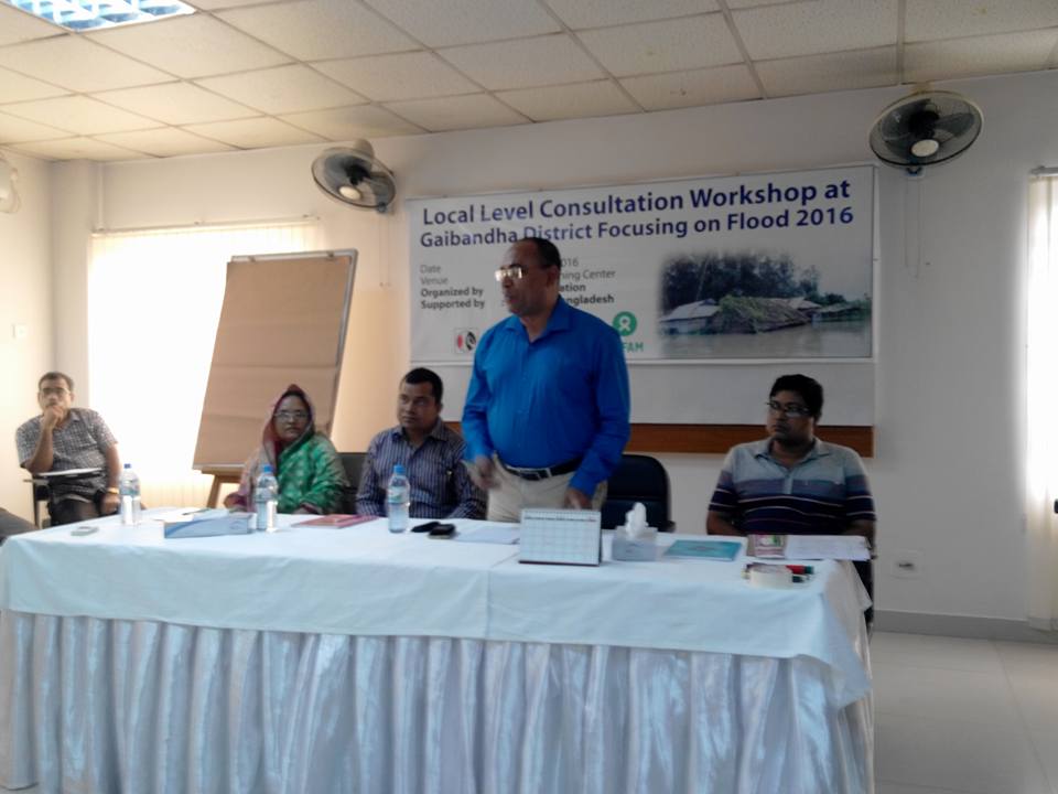 OxfaminBD's tweet photo. "Collective readiness&amp;response to reduce ppl's sufferings"-DC,Gaibandha @OxfaminBD flood multi-stakeholders consult. https://t.co/d3sDKO80QJ