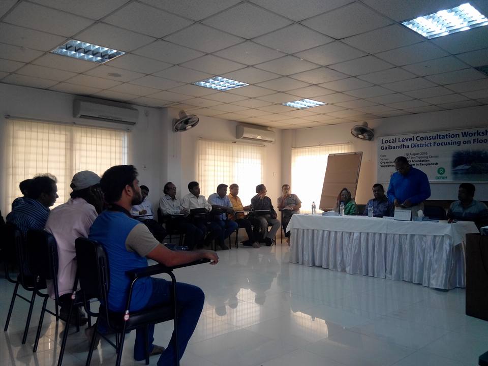 OxfaminBD's tweet photo. "Collective readiness&amp;response to reduce ppl's sufferings"-DC,Gaibandha @OxfaminBD flood multi-stakeholders consult. https://t.co/d3sDKO80QJ