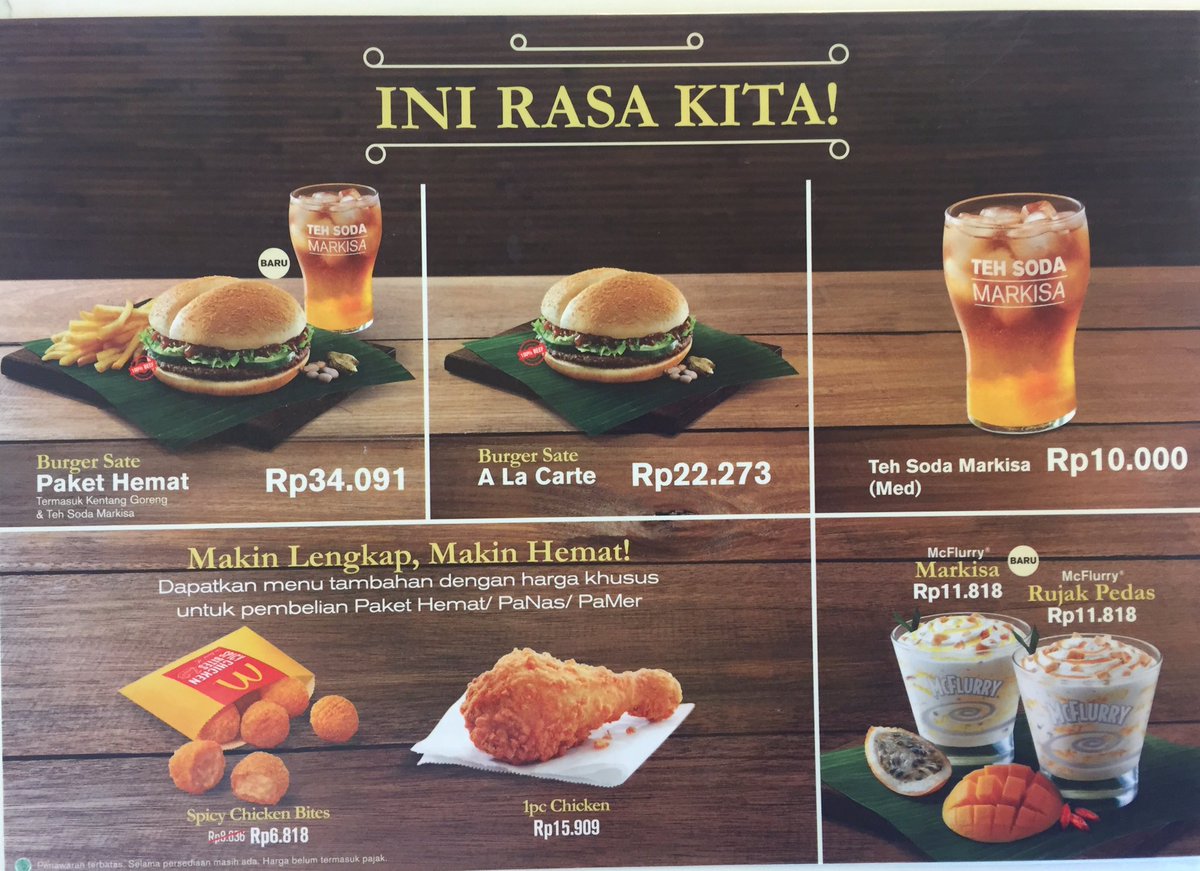 @buzzfeed needs to try these mcd menu from indonesia. especially spicy