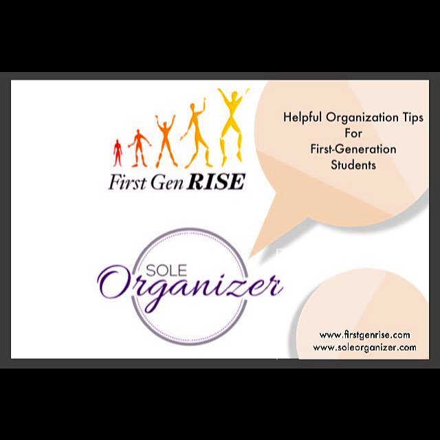 FirstGenRise's tweet image. Collaboration between @soleorganizer and @firstgenrise to help a #firstgenerationstudent g… ift.tt/2boVgmF