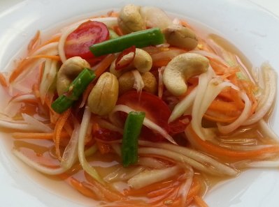 Papaya salad is coming soon!! Our locate is 364 University Ave.Cook when ordered Tel.316 3473.