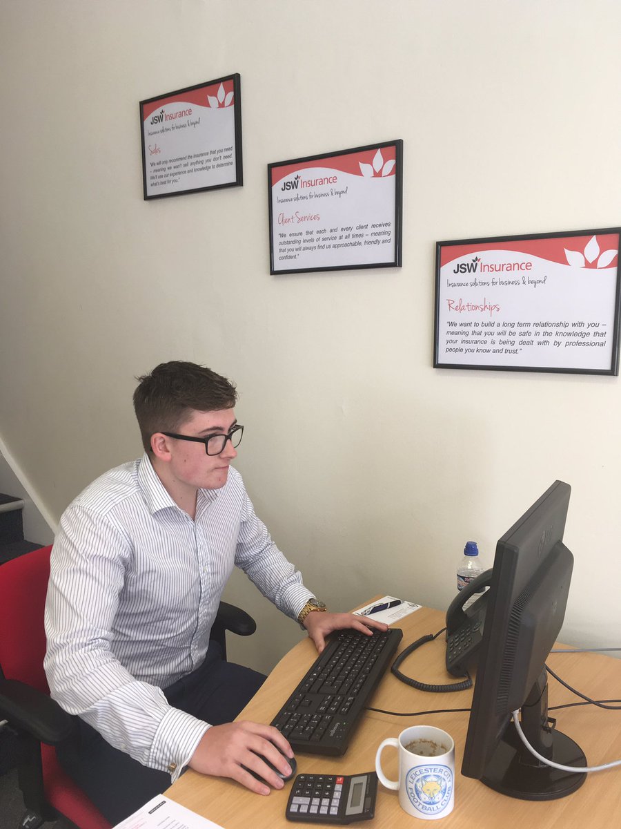 JSWInsMelton's tweet photo. Alfie working hard to secure renewals #jswinsurance #jsw https://t.co/bQEox9gzH4